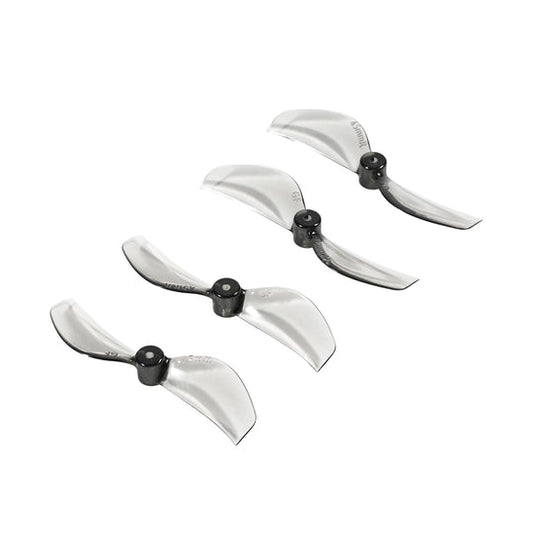 9288 2 propellers gemfan 45mm 2 blade 1 5mm shaft grey 4pcs