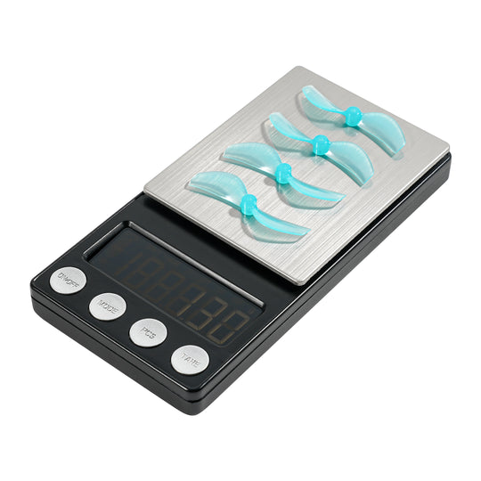 9288 3 propellers gemfan 45mm 2 blade 1 5mm shaft grey 4pcs