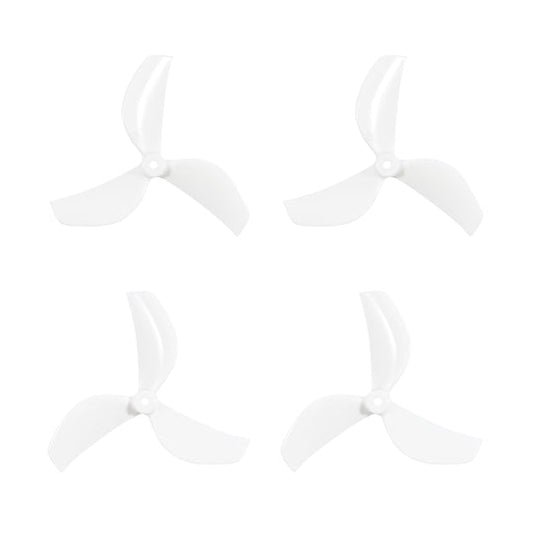 9309 2 propellers gemfan 45mm 3 blade 1 5mm shaft white 4pcs