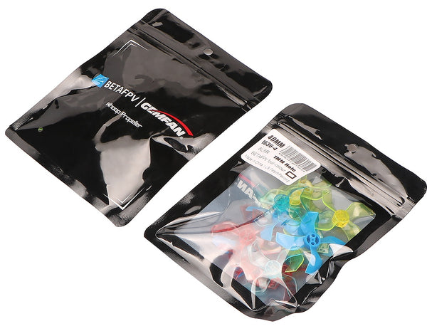 9366 3 propellers betafpv 40mm 4 blade 1 0mm shaft multicolor 16pcs