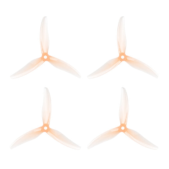 9429 2 propellers gemfan freestyle 3s 3 blade 5mm shaft peach pink