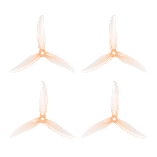 9429 2 propellers gemfan freestyle 3s 3 blade 5mm shaft peach pink