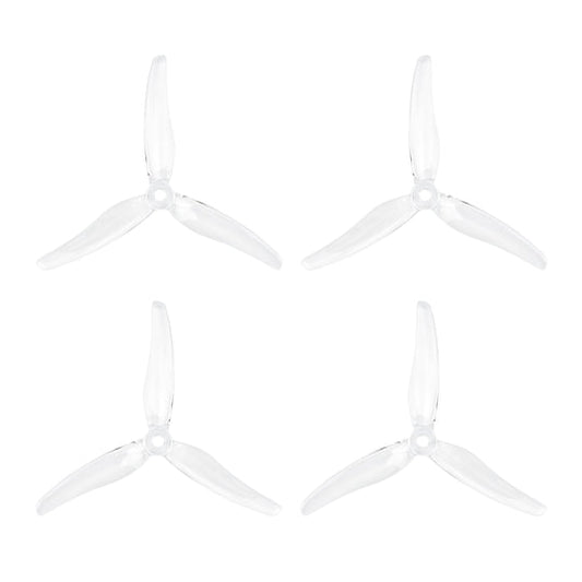 9438 2 propellers gemfan hurricane 51433 3 blade 5mm shaft clear