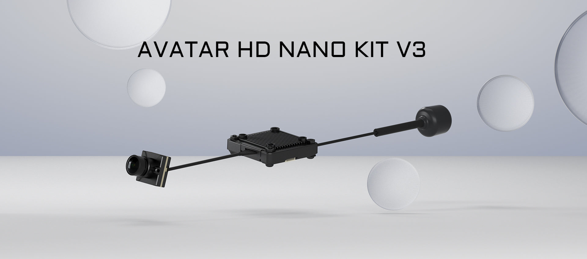 9765 12 fpv camera walksnail avatar nano kit v3 with 9cm cable