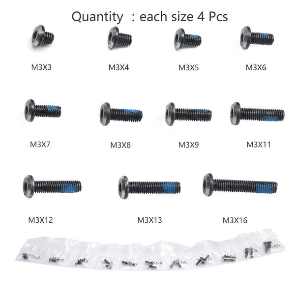 10419 screw pack diatone m3 3 4 5 6 7 8 9 11 12 13 16 1 bag