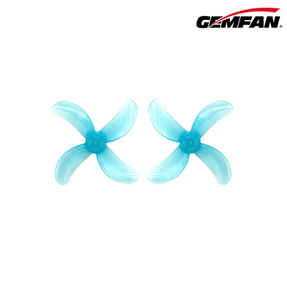 10593 2 propellers gemfan 1609 4 40mm pc durable 1 5mm clear blue 4ccw 4cw