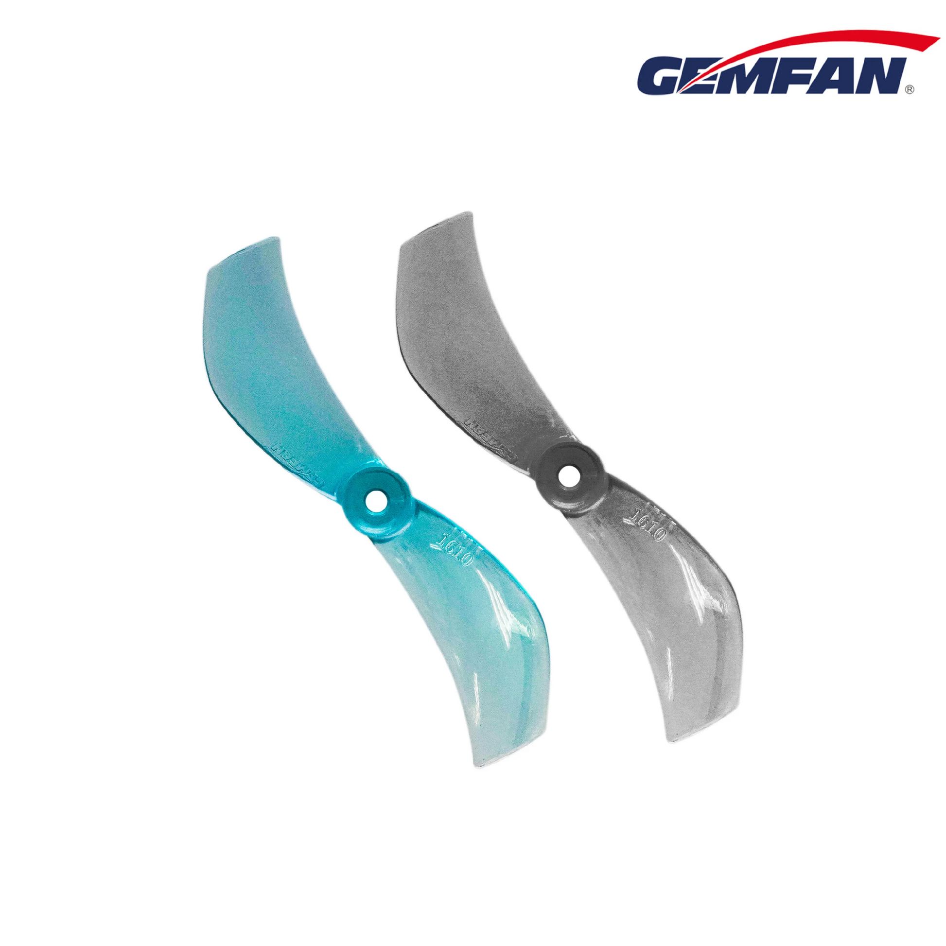 10599 3 propellers gemfan 1610 2 40mm pc durable 1mm clear gray 4ccw 4cw