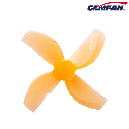 10620 2 propellers gemfan 35mm 4 pc shaft 1mm orange 4ccw 4cw