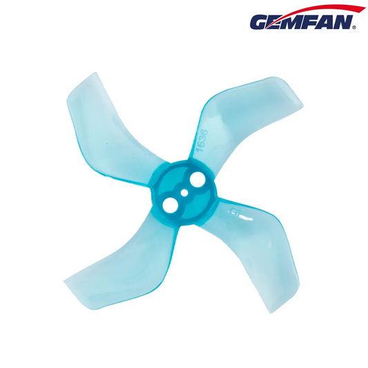 10698 2 propellers gemfan 1636 4 40mm pc durable 1 5mm clear blue 4ccw 4cw