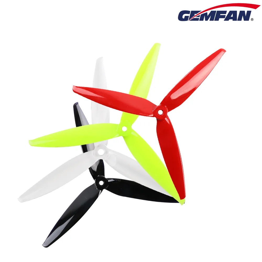 10881 3 propellers gemfan flash 7040 3 durable pc popo black 2ccw 2cw