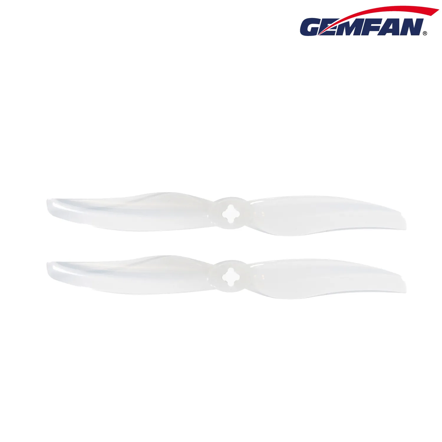 11007 2 propellers gemfan long range 5126 2 pc durable t mount 1 5mm milk white 2ccw 2cw