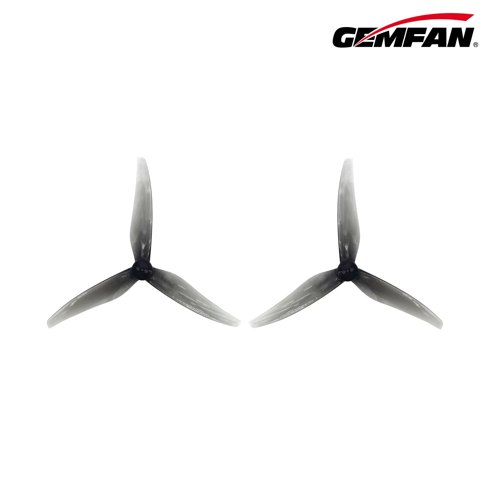 11013 8 propellers gemfan super light 5125 3 pc durable t mount 1 5mm clear gray 2ccw 2cw
