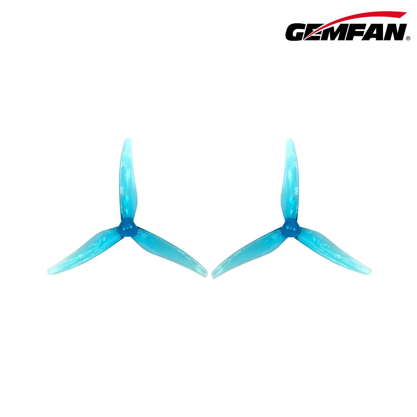 11028 8 propellers gemfan super light 5125 3 pc durable t mount 1 5mm clear blue 2ccw 2cw