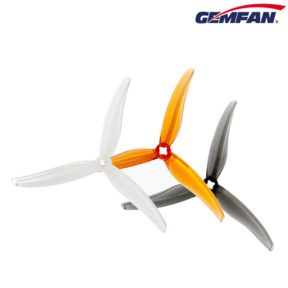11037 3 propellers gemfan super light 5130 3 pc durable 1 5mm m5 adapter whisky 2ccw 2cw