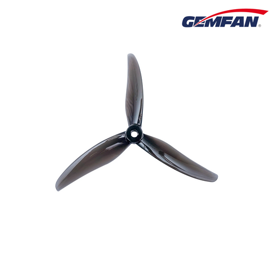 11076 1 propellers gemfan freestyle4s pc durable 5 1x3 6x3 midnight gray 2ccw 2cw