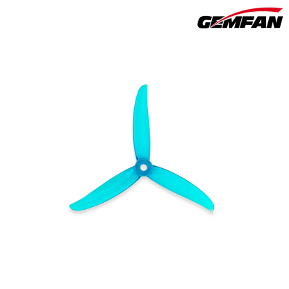 11106 2 propellers gemfan vannystyle 5136 3 pc durable translucent blue 2ccw 2cw