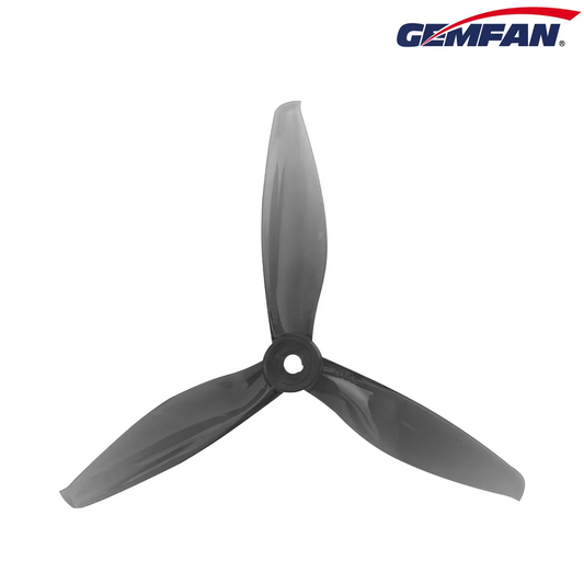 11124 2 propellers gemfan flash 5144 3 pc durable popo clear gray 2ccw 2cw