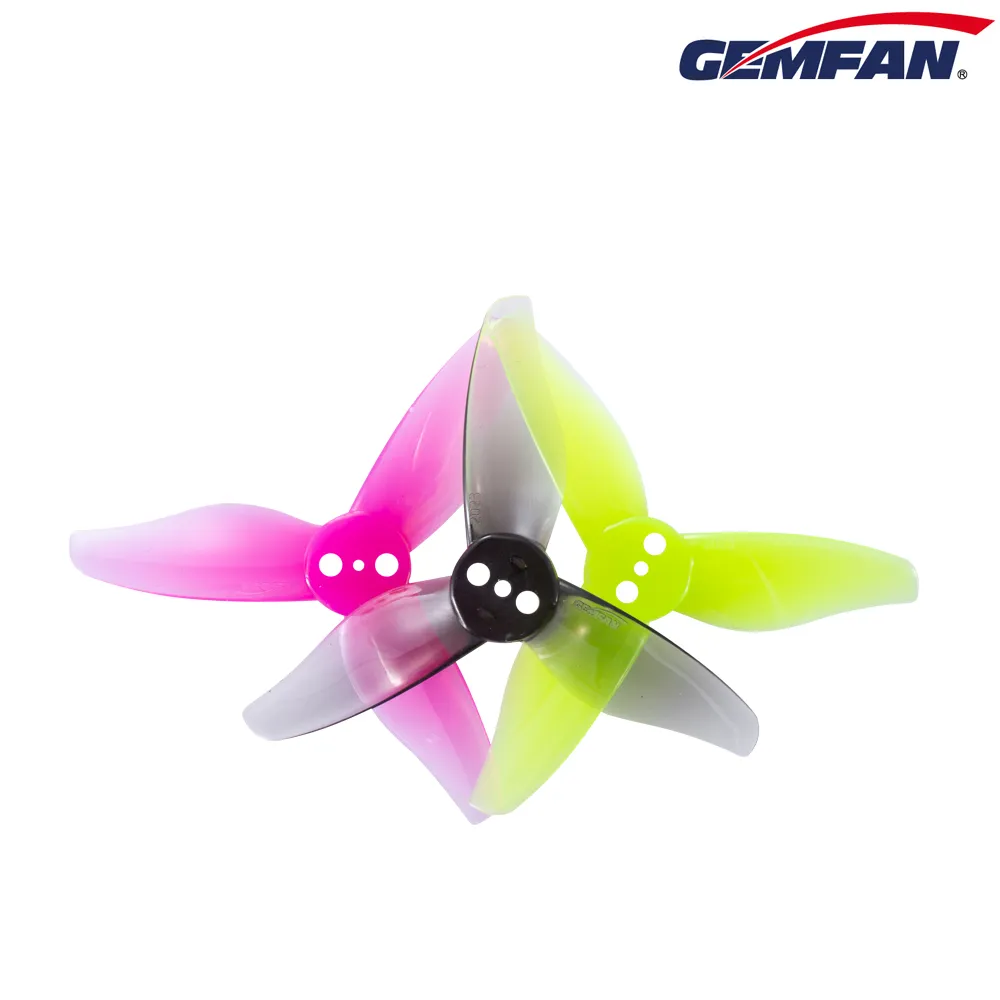 11424 3 propellers gemfan hurricane 2023 3 pc durable 1mm clear gray 4ccw 4cw