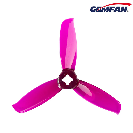 11583 2 propellers gemfan windancer 3028 3 pc durable 1 5mm m5 adapter clear purple 2ccw 2cw