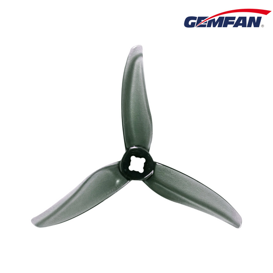 11619 2 propellers gemfan hurricane 3520 3 pc durable 1 5mm m5 adapter clear gray 2ccw 2cw
