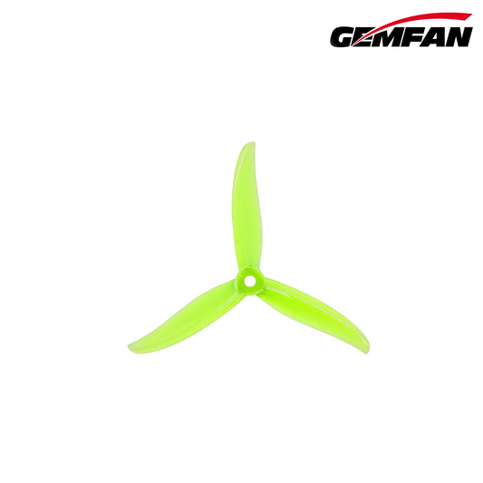 11733 2 propellers gemfan sbang 4934 3 pc durable neon yellow 4ccw bag