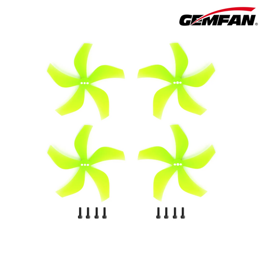 11769 2 propellers gemfan ducted 2925 5 pc 2mm lemon yellow 2ccw 2cw
