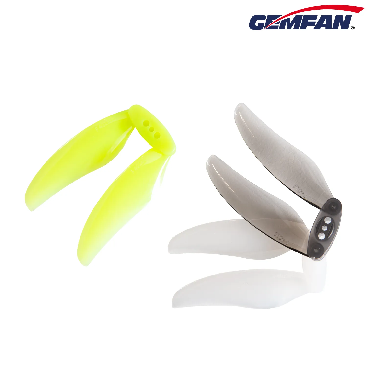 11952 3 propellers gemfan f4019 2 floppy proppy t mount clear gray 2ccw 2cw