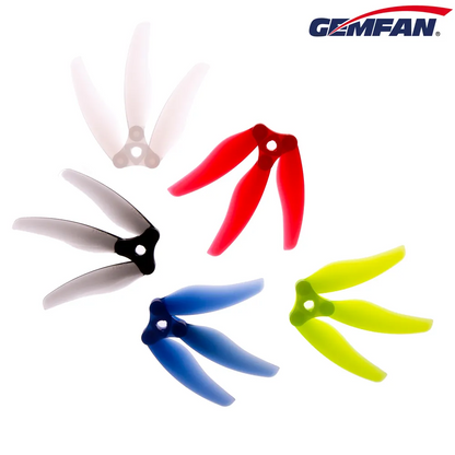 11991 5 propellers gemfan f5135 3 floppy proppy red 2ccw 2cw