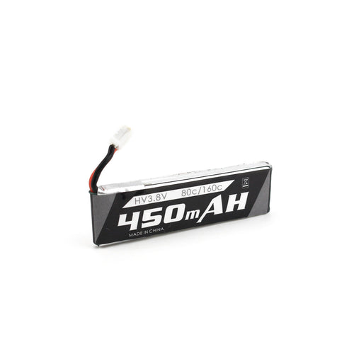 LiPo akumuliatorius Emax 1S 3.8V 450mAh 80C PH2.0