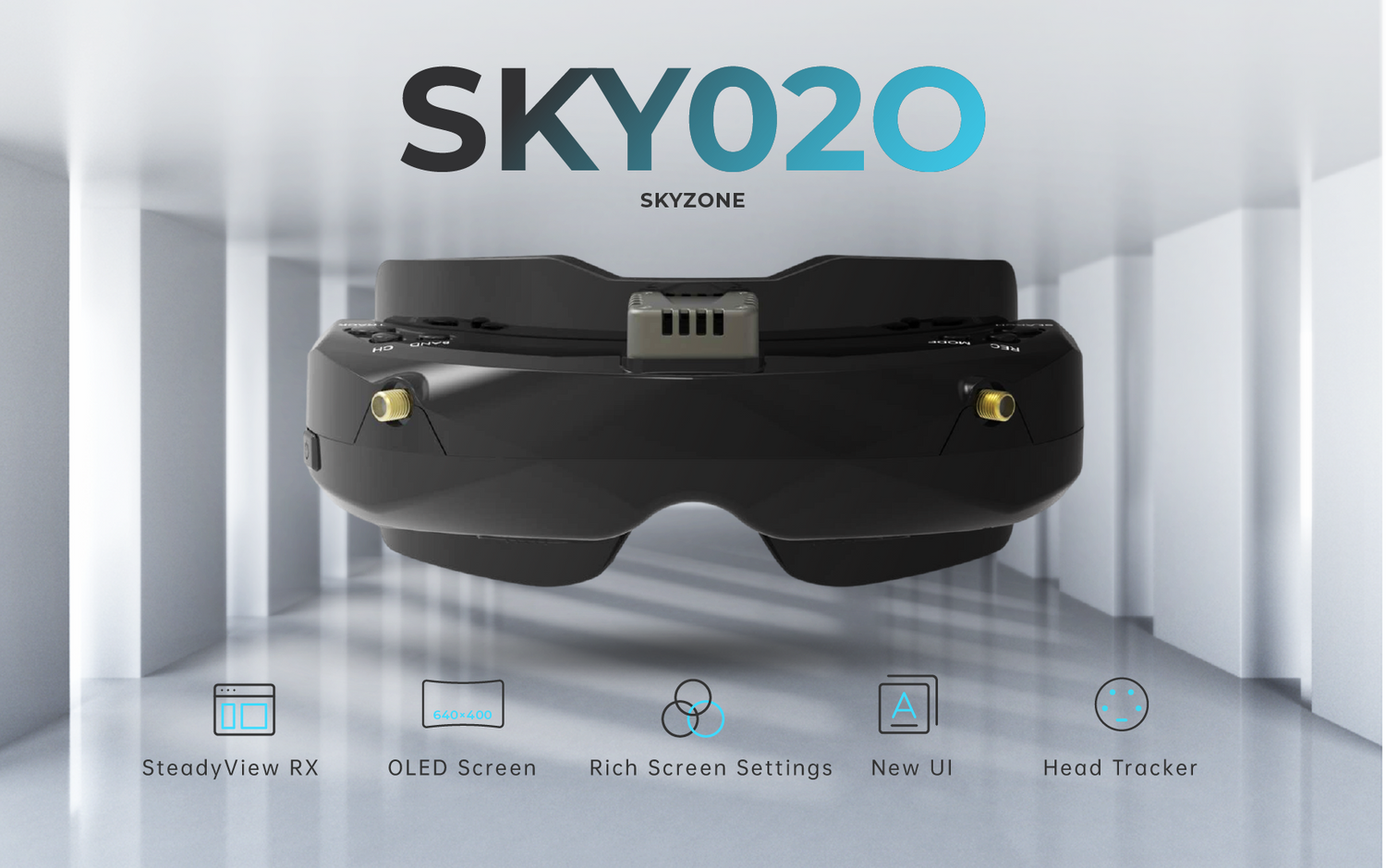 12321 2 goggles skyzone sky02o black