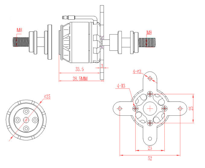 12432 2 motor emax gt2812 09 1060kv