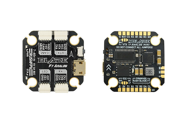 12907 1 stack rushfpv rush blade f722 mini stack mini 60a racing