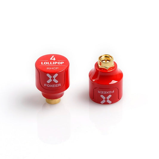 13375 1 antenna foxeer lollipop 4 stubby rhcp sma red