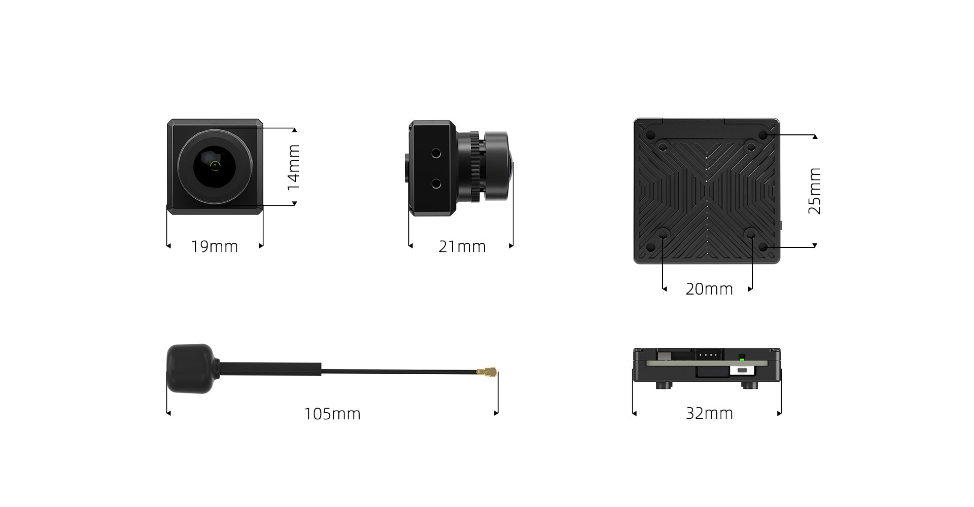 13557 5 hd system walksnail avatar kit v2 dual antennas
