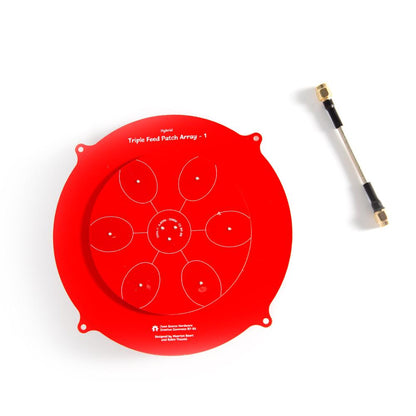 14028 1 antenna partizan triple feed patch array 5 8g sma