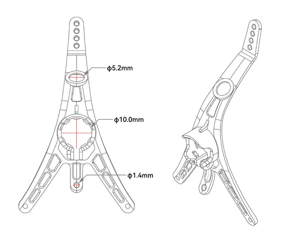 14130 5 micro air canopy betafpv transparent