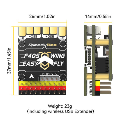 14277 3 stack speedybee f405 wing mini