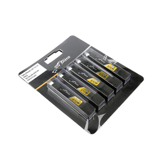 14310 battery tattu lipo 1s 3 8v 270mah 75c 3 8v high voltage lipo with jst phr 2 0 plug 5pcs