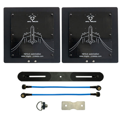 14409 3 antenna maple wireless sma kit 21db directional