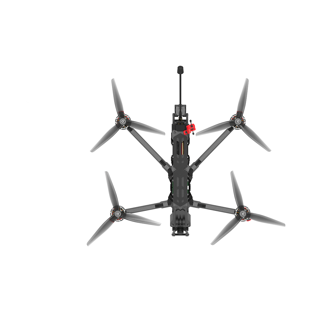14541 12 fpv drone iflight chimera7 pro v2 analog bnf 6s tbs 1250kv