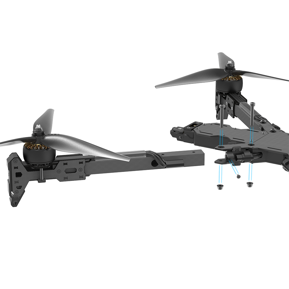 14601 17 fpv drone iflight x413 analog 5 8g 2 5w 8s bnf tbs