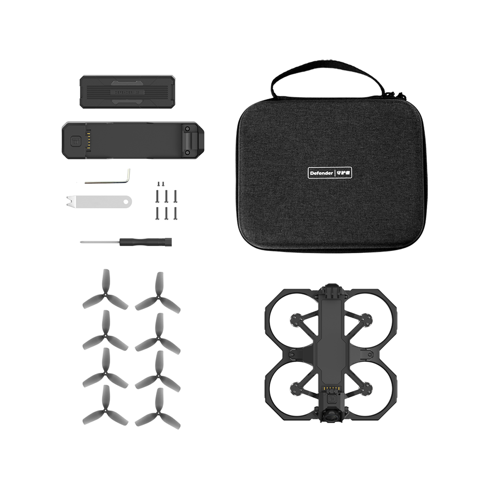 14613 19 fpv drone iflight defender 16 hd 2s bnf tbs