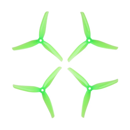 15540 3 propellers iflight nazgul f5 tri blades 2cw 2ccw green