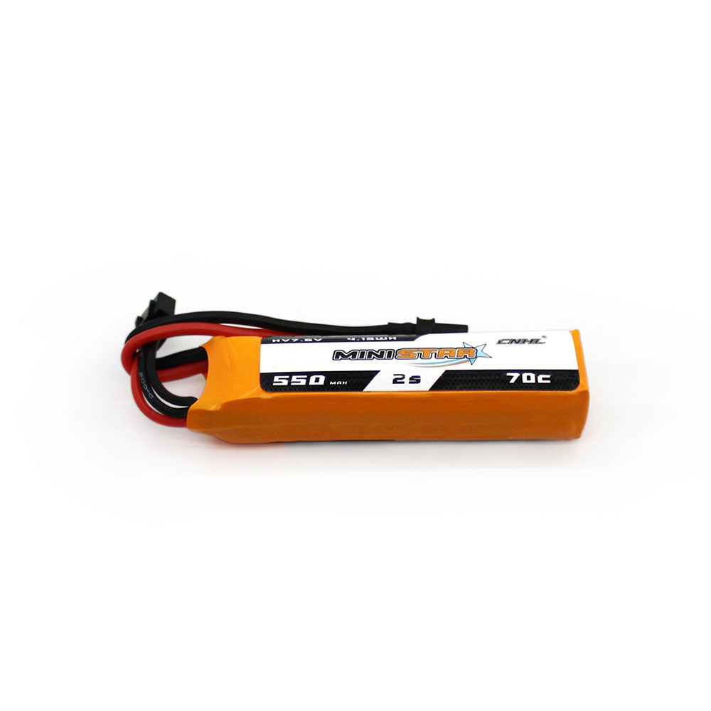 15870 2 battery cnhl ministar hv lipo 2s 7 6v 550mah 70c xt30u 3pcs