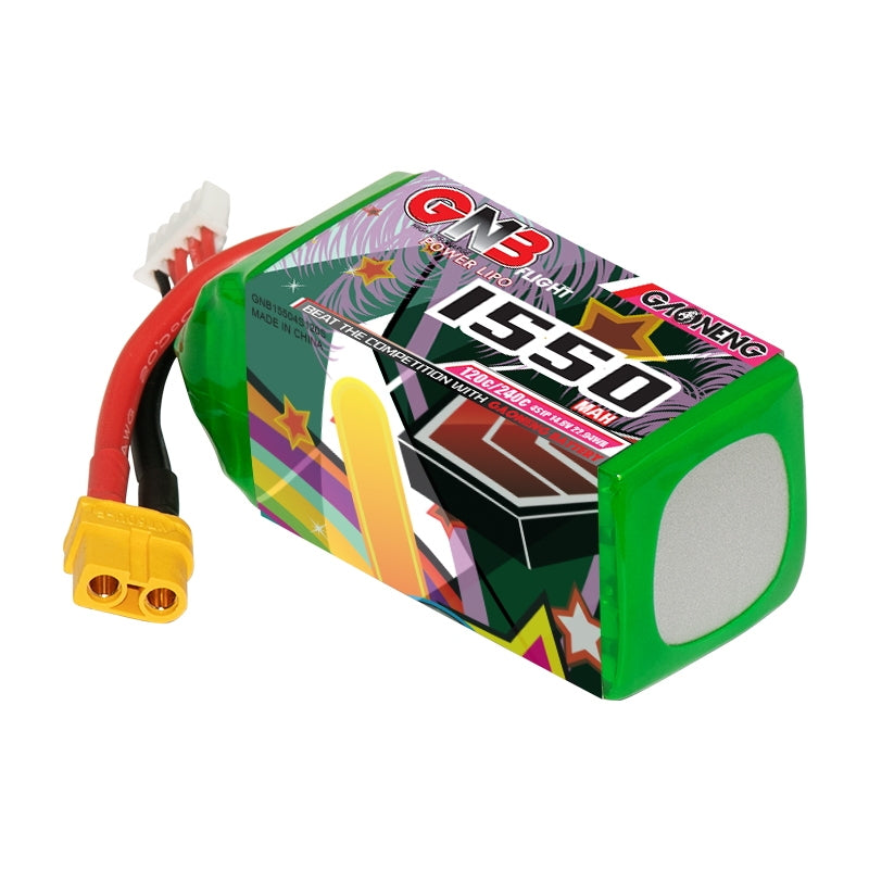 16035 1 battery gnb gaoneng lipo 4s 14 8v 1550mah 120c xt60