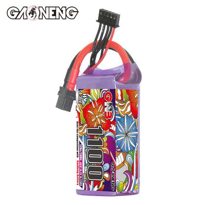 16041 1 battery gnb gaoneng lihv 4s 15 2v 1100mah 120c xt60