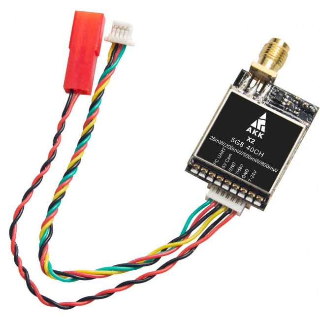 16131 4 vtx akk x2 mmcx 5 8g 800mw
