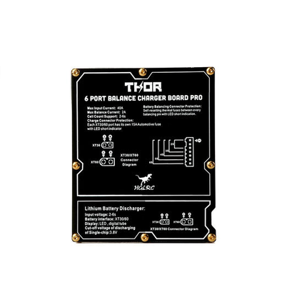 Charging extension board HGLRC Thor 6-port Lipo Battery Balance Pro