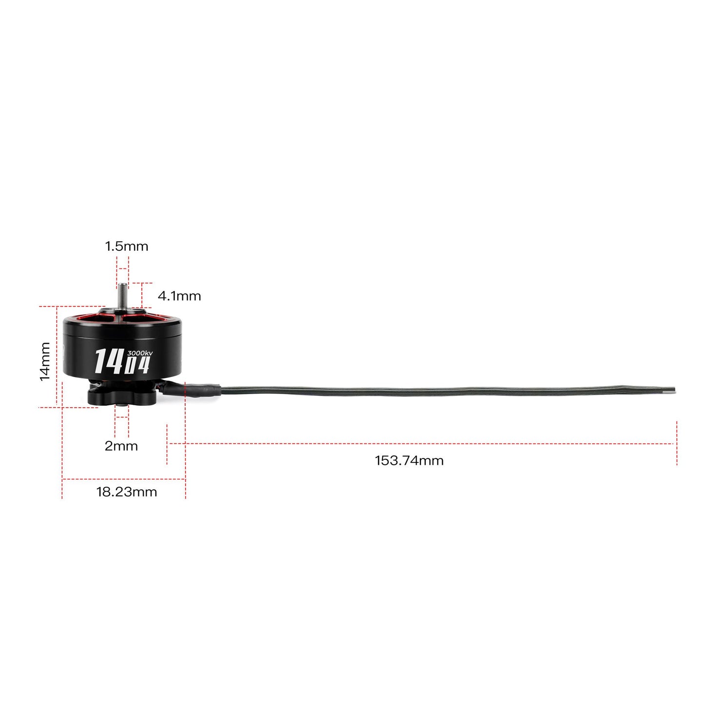 Motor GEPRC SPEEDX2 1404 4600kv