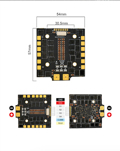 ESC Foxeer Reaper F4 128Multi 82A 4in1